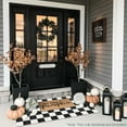 thumbnail image 4 of Christmas 3x5 Entry Rug - Small Washable Indoor Outdoor Mats for Front Door Non-Slip Porch Rug Holiday Tartan Plaid Throw Rugs for Living Room Bedroom Entryway Kitchen Office Porch Decor, 4 of 9