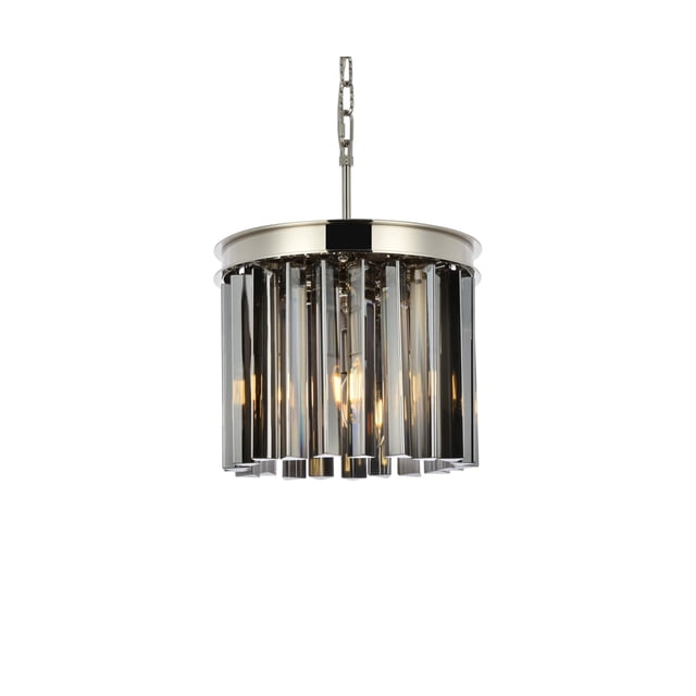 Elegant Lighting Sydney 12" 3 Light Royal Crystal Chandelier