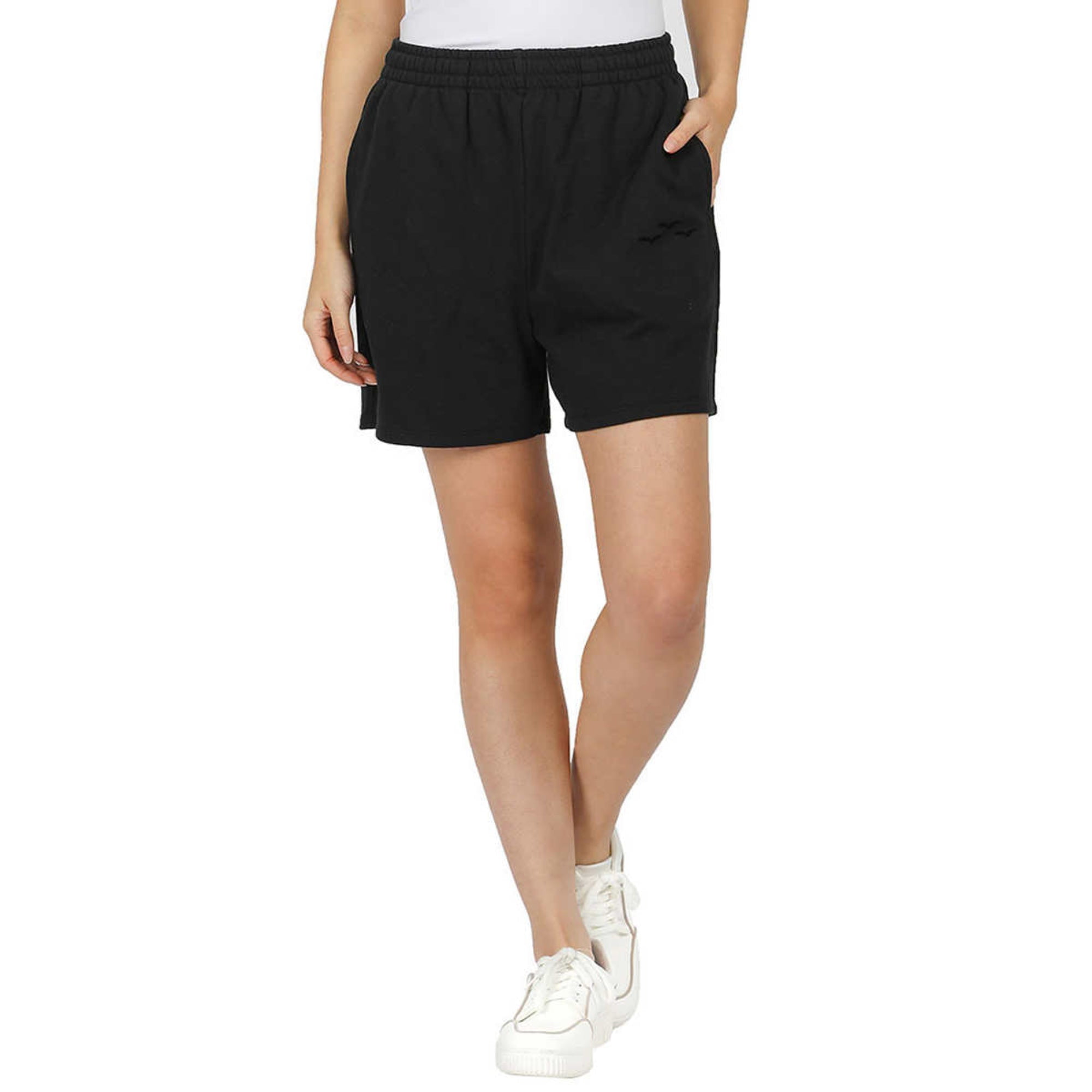 LazyPants Women's High Rise elastic at Waistband Velour Fleece Active Joggers