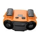 thumbnail image 2 of Ventilador de cintura portátil, tipo collar, ligero, versátil, USB, deportivo, para refrigeración. Naranja, 2 of 9