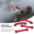 thumbnail image 1 of Kit de Refuerzo de Brazo Oscilante Delantero y Trasero con  de Eje de Metal para  144001 124019 124018 Piezas de ActualizacióN de Coche RC, E, 1 of 1