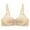 Beige, variante sur MKLEKYYBrassiere Sport Femme Women's Front Side Buckle Lace Edge without Steel Ring Movement Seamless Gathering Adjustment Yoga Sleep Grand Bra