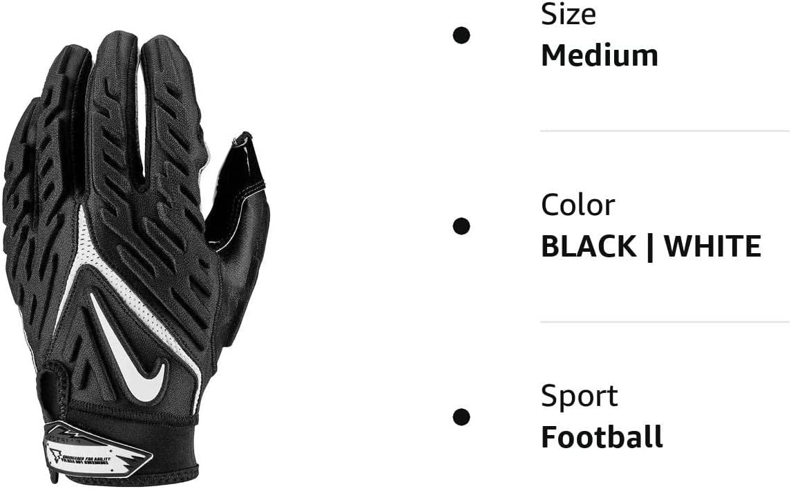 Nike Superbad 6.0 Sticky Magnigrip Football Gloves, Black