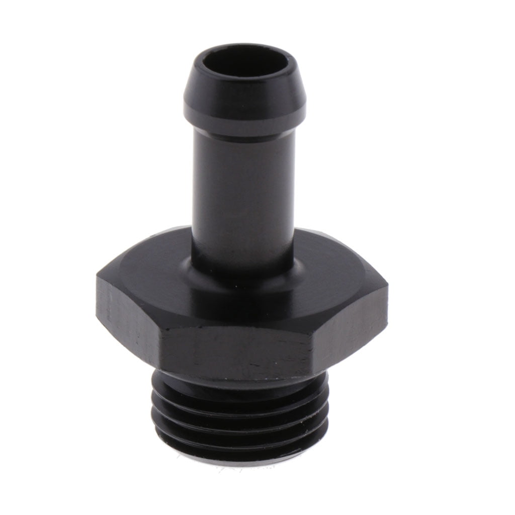 3/8" Male Barb to 3/4" Pump Adapter with O-Ring Plastic Body Aluminum Barb 