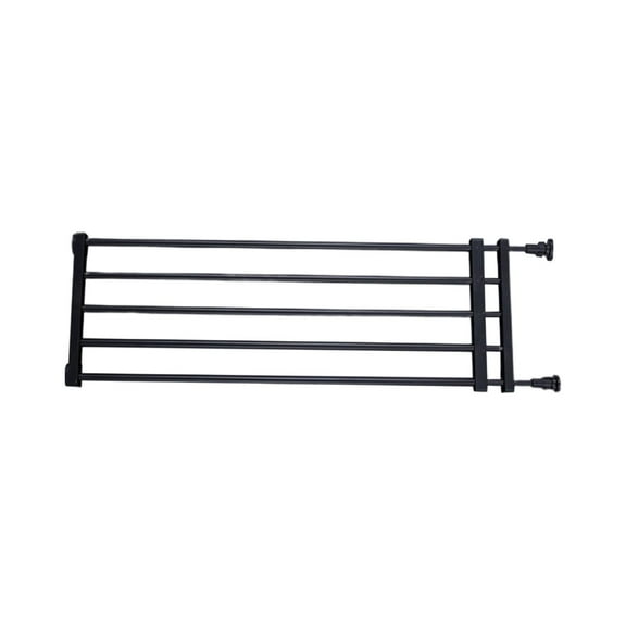 YWMJZEU Expandable Gate Barrier Stair Gate Pet Supplies Retractable Dog Gate Puppy Fence 39to60cmx36cm Black