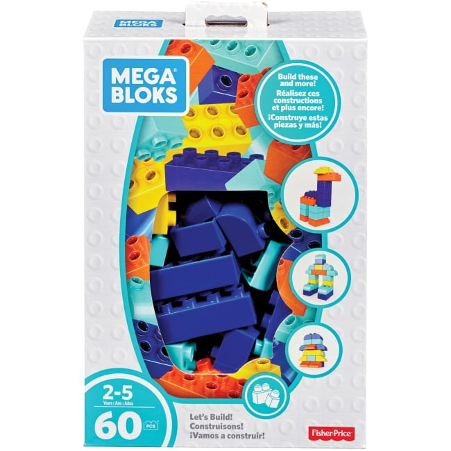Mega Bloks Let's Build! Building Blocks Set - Theme/Subject: Learning
