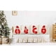 thumbnail image 5 of Puntoco Funda de almohada con letras navideñas, funda de almohada decorativa para sofá festivo, funda de cojín con estampado de lino, 5 of 5