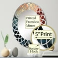 thumbnail image 3 of DESIGN ART Designart "Biomorphism Organic Forms V" Modern Wall Mirror 20in.x30in., 3 of 4