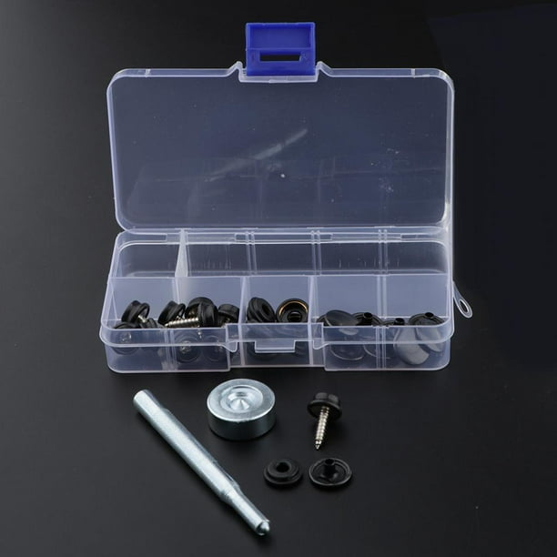 Tornillo Broches Marine Barco Lona Broches Tuerca para Muebles 15mm Hugo Broches para tornillos de sujeción