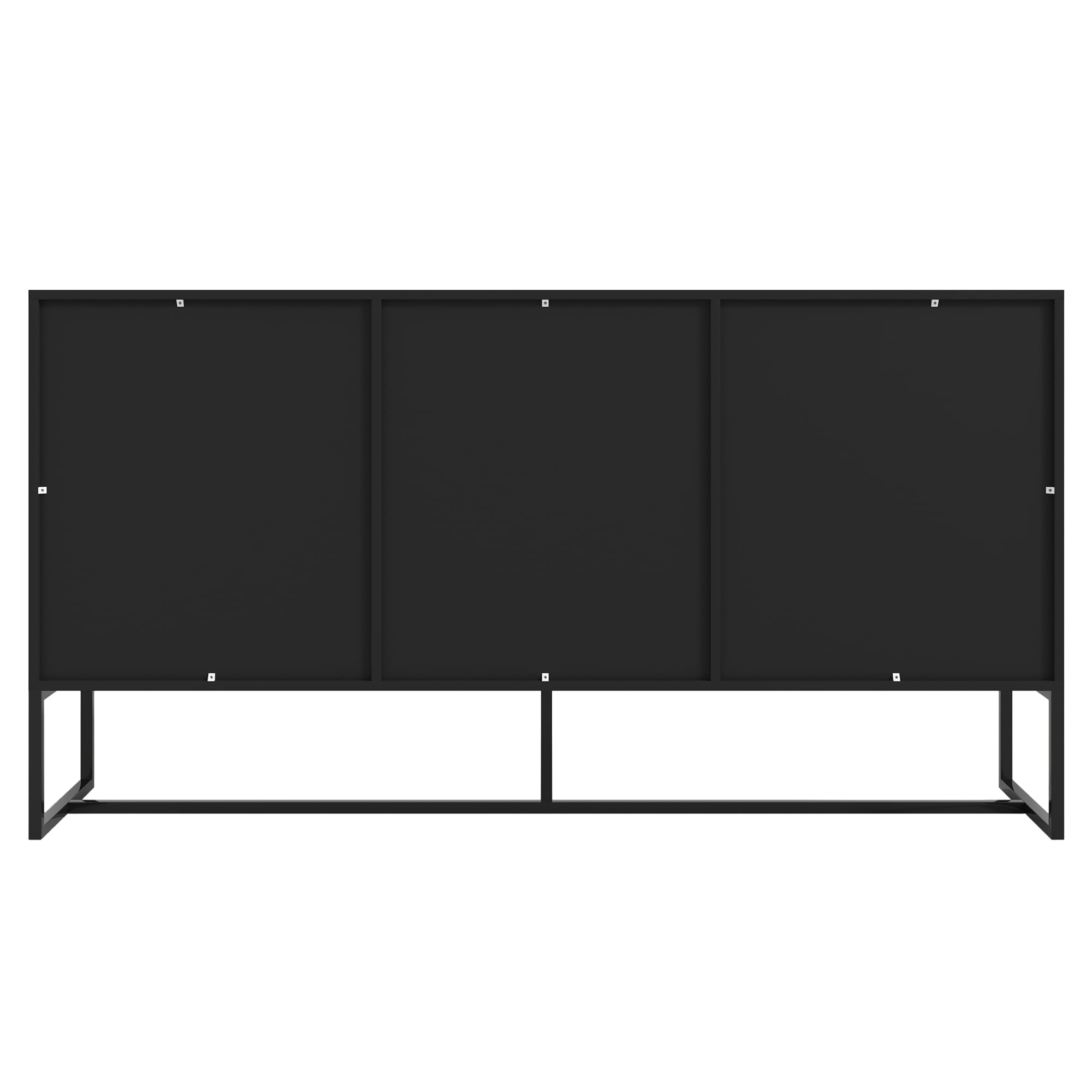 Kadyn Entryway Storage Cabinet, Floor Storage Cabinet for Kitchen Living Room, Storage Sideboard Buffet Cabinet with Drawers, Door and Adjustable Shelf, Brown + Black Kadyn Entryway Storage Cabinet, Floor Storage Cabinet for Kitchen Living Room, Storage Sideboard Buffet Cabinet with Drawers, Door and Adjustable Shelf, Brown + Black