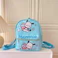 thumbnail image 2 of Mochila Kawaii Sanrio Pochacco de dibujos animados Kuromi para estudiantes, bolsa de viaje para niños, bolsa de almacenamiento conveniente para salir, regalo, 2 of 4