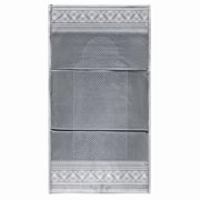 Classical Grey Bakrest Prayer Mat