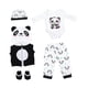 thumbnail image 4 of Ropa de muñeca, accesorios de vestuario para muñecas de 18 pulgadas, juguetes de moda para hacer tú mismo. 5 piezas negras, 4 of 5