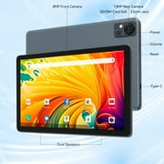 10.1in Android 14 Tablet 14gb RAM 128gb ROM, Octa-Core 4G Cellular Tablet with keyboard, FHD IPS Incell Screen, Wifi, GPS,13MP+8MP, 8000mAh