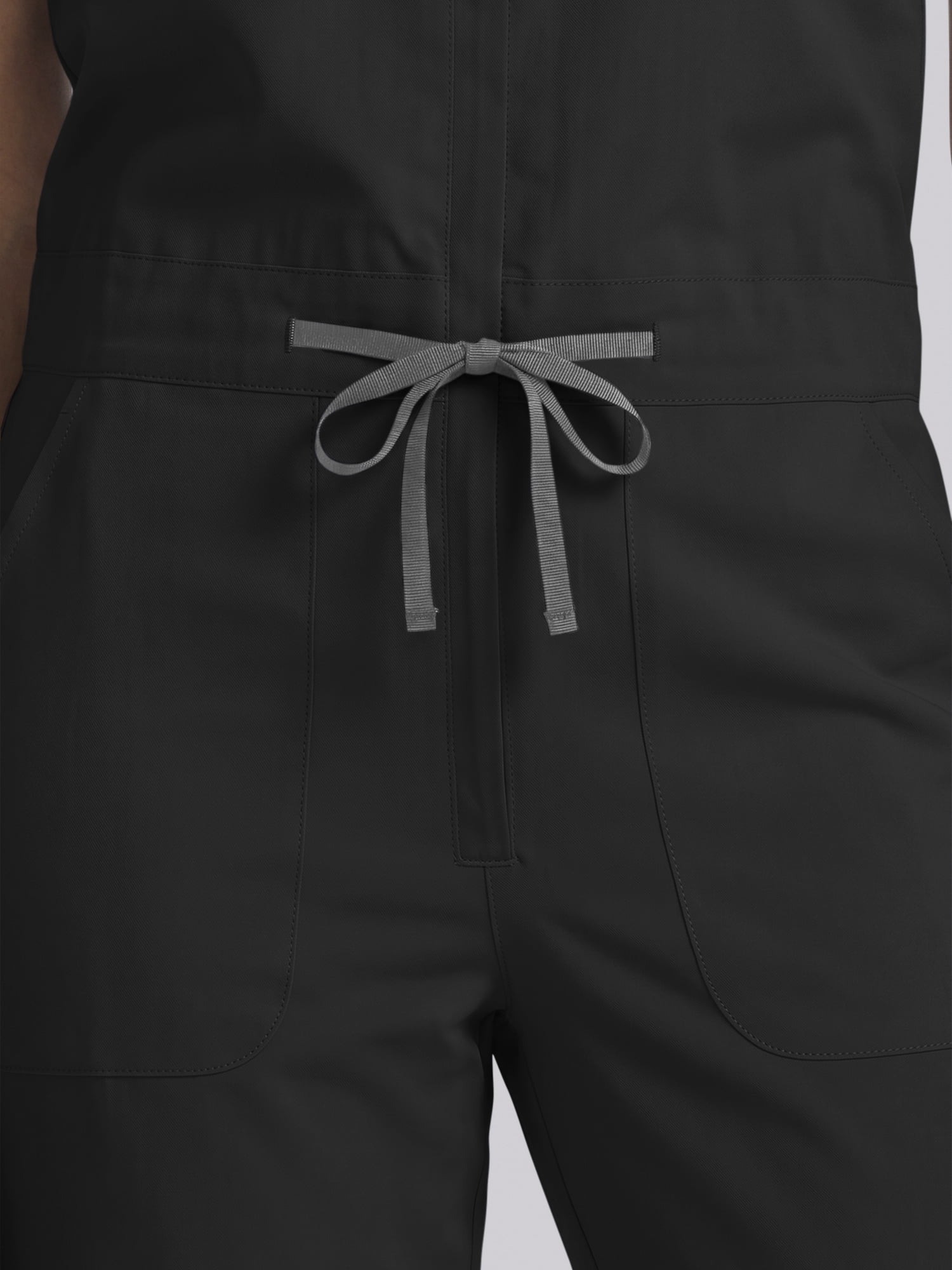 Scrubstar Ultimate Women’s Antimicrobial Drawstring Straight Leg Scrub Jumpsuit, Sizes XS–2XL