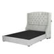 thumbnail image 1 of Box Base Cama Queen Size + Cabecera Sitka Dicasa Gris, 1 of 8