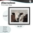 thumbnail image 4 of Stupell Industries Rustic Lodge Mommy & Me Cows Black Framed Print Under Glass, 16 x 13, by Lori Deiter, 4 of 8