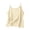 Beige, variant on WHEANG Linen Tops for Women Round Neck Spaghetti Strap Tank Tops Loose Fit Summer Tops Daily Casual Sleeveless Breathable Womens Tank Tops Hot Summer Sale Beige S