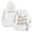 White, variant on LUOGENLI Men Hoodies Designer Men's Casual Hoodies Sweatshirts Loose Fit Pullover Streetwear Autumn Winter Warm Comfortable Printed Hoodie for Daily Wear Mens Hoodies Pullover Camo Purple Size L