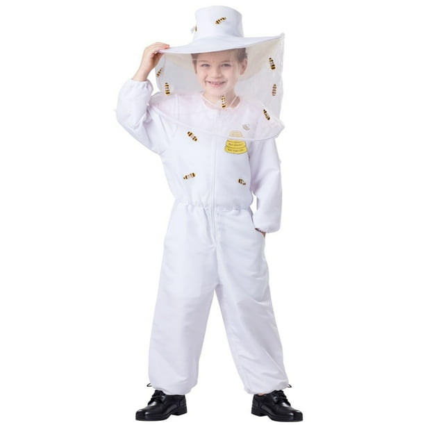 Disfraz de apicultor Dress Up America para niños con mono y sombrero