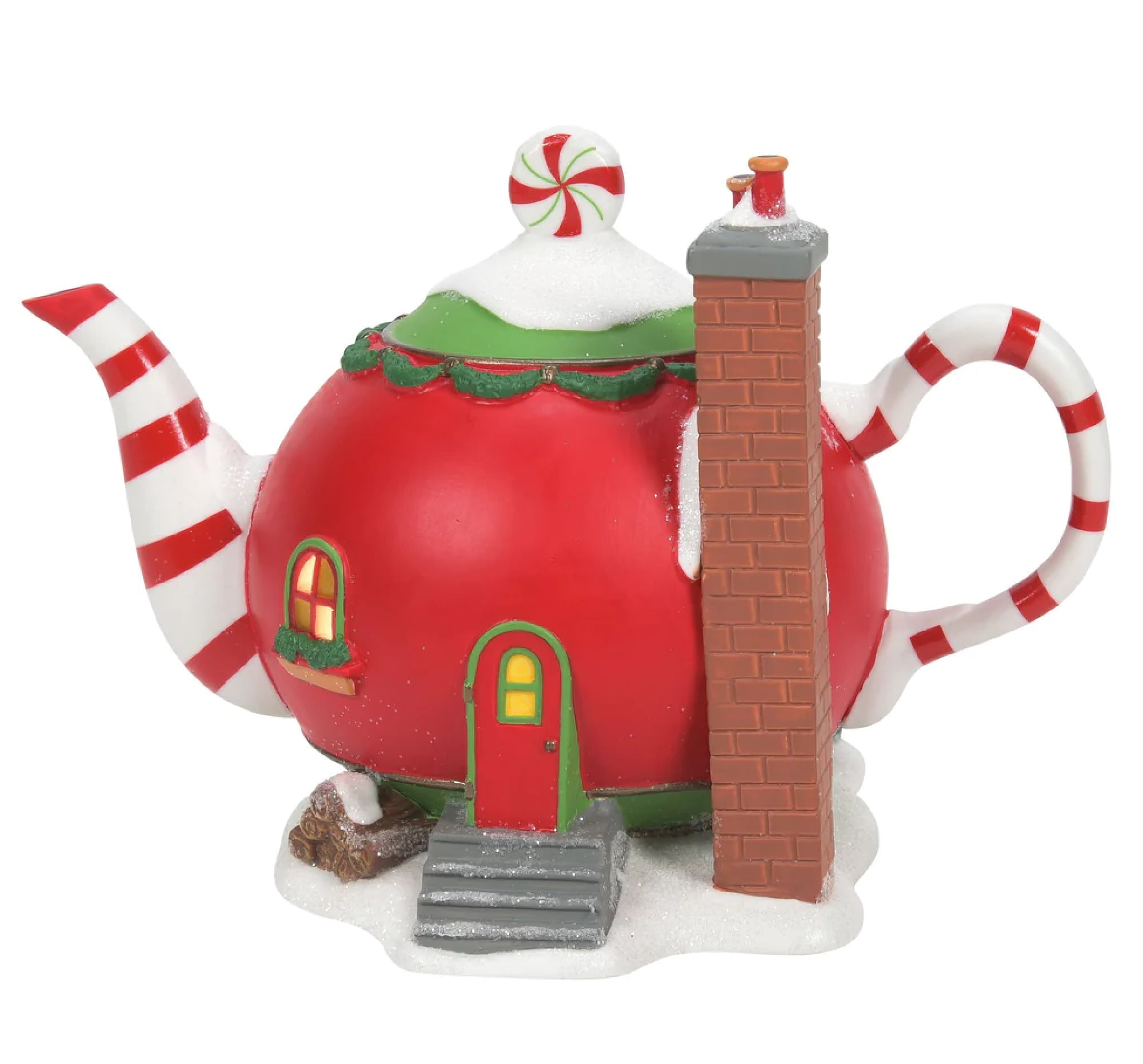 Department 56 Department 56 Lighted Christmas Peppermint Tea Shop Lighted Building - 6011406