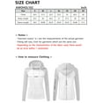 thumbnail image 5 of Doublju Women's Lightweight Color Block Zip Up Hoodie Jacekt with Plus Size, 5 of 5
