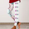 thumbnail image 2 of Wyzesi Highwaisted Leggings for Women with Pockets Set Leggings for Women Fashion Workout Out Leggings Print Color Block Pants Soft Stretchy Leggings Compression Leggings Flare Leggings for Girl, 2 of 4
