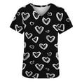 thumbnail image 3 of Neewe Tank Tops for Women Summer V Neck T Shirts Trendy Sleeveless Printed Tee Loose Fit 2026 Fashion, 3 of 5
