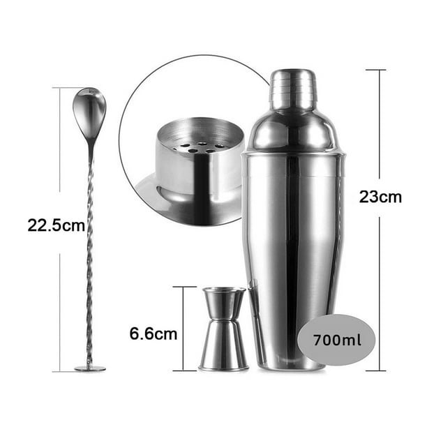 Cocktail Shaker Set Bartender Kit, Home Bar Tool Set, Professional