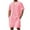 Pink, variant on Men's Summer Beach Outfits 2 Piece Sets Short Sleeve Button Down Shirts and Shorts Casual Vacation Sets with Pocket