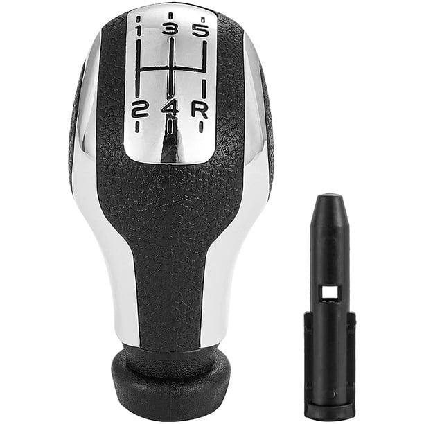 Perilla de palanca de cambios de 5 velocidades Compatible con Peugeot 106 107 205 206 207 301 306 307 308 406 407 408 508 605 806 807 2008 3008 5008 Citroen C2 C3 C4 C5 Picasso Saxo Xsara Elysee JFHHH pequeña