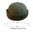 thumbnail image 3 of Winter Fisherman Hats Warm Knit Brimless Hat Retro Cap Adjustable, 3 of 3