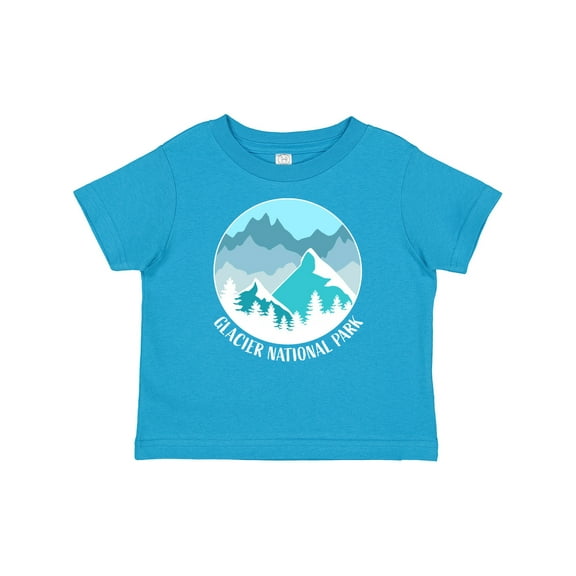 Inktastic Glacier National Park Blue Montana Boys or Girls Baby T-Shirt