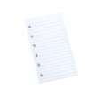 thumbnail image 3 of 3 X 5-inch Paper to Fit Mead 6-Ring Memo Books (46000,46030), 20-lb White, Narrow Ruled, 80 Sheets Per Pack - Two (2) Packs, 3 of 3