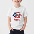 thumbnail image 2 of Afuyipoi Boys USA Flag Tees,Short Sleeve Independence Crew Neck 4th of July Shirts White 12-13T, 2 of 5