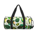 thumbnail image 2 of Haiem Green Avocado Pattern Gym Bag for Women Men, Waterproof Travel Duffel Bags, Personal Item Travel Bag Weekender Bag with Shoes Compartment & Wet Pocket, 2 of 8