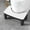 White B, variant on Folding Toilet Stool, Squatting Poop Stool, Bathroom Potty Step Stool, Toilet Assistance Steps, Step Stool, Fits All Toilets, Detachable & Stackable