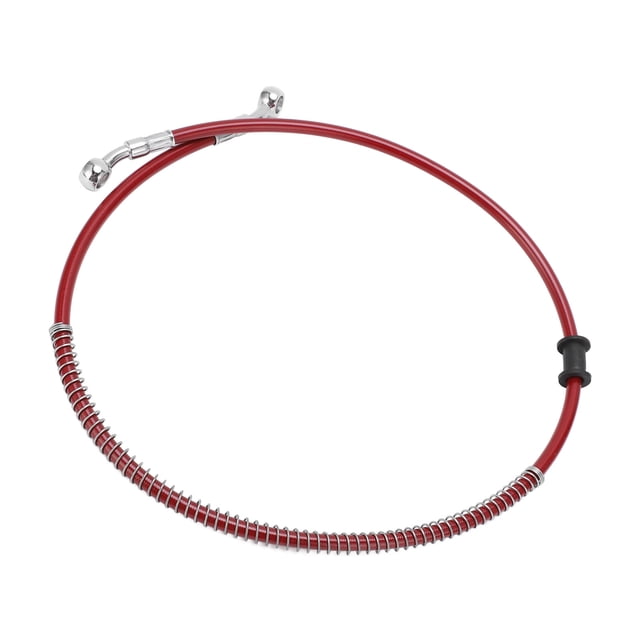 Manguera de freno para motocicleta,Manguera de freno de motocicleta, Línea de embrague de motocicleta PVC de acero para seguridad de frenado de motocicleta