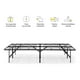 thumbnail image 2 of Box base cama Queen Plegable con Soporte Fácil de Guardar Nooz Nooz Essential, 2 of 7