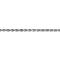 thumbnail image 3 of 10k White Gold 3.0mm D/C Quadruple Rope Chain, 3 of 3
