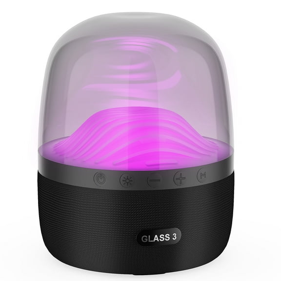 Wireless Bluetooth Speaker, Portable Bluetooth Speaker with Multi-Color Changing Lights,  2000mAh Battery, Long Playtime, IPX5 Waterproof, Loud Stereo Sound, for Home/Party/Travel/Outdoor