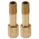 thumbnail image 1 of Accesorios de tubería de cobre Unique Bargains 1/8" hembra x 1/8" macho, unión de extensión de rosca interna y externa 1.97" 2 piezas, 1 of 7