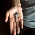 thumbnail image 4 of Miangastore 20pcs Stainless Steel Numbered Key Tags for DIY Silver Small Circle 1-20, 4 of 8