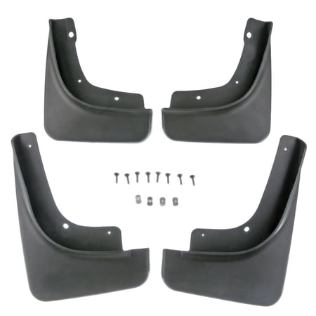 4x Splash Guards Mud Flaps Mudguards Rear & Front For 2017-2018 Jeep Compass suv