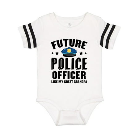 

Inktastic Future Police Officer Like My Great Grandpa Gift Baby Boy or Baby Girl Bodysuit