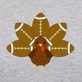 thumbnail image 3 of CafePress - Football Turkey Long Sleeve T Shirt - Womens Baseball Tee, 3 of 4
