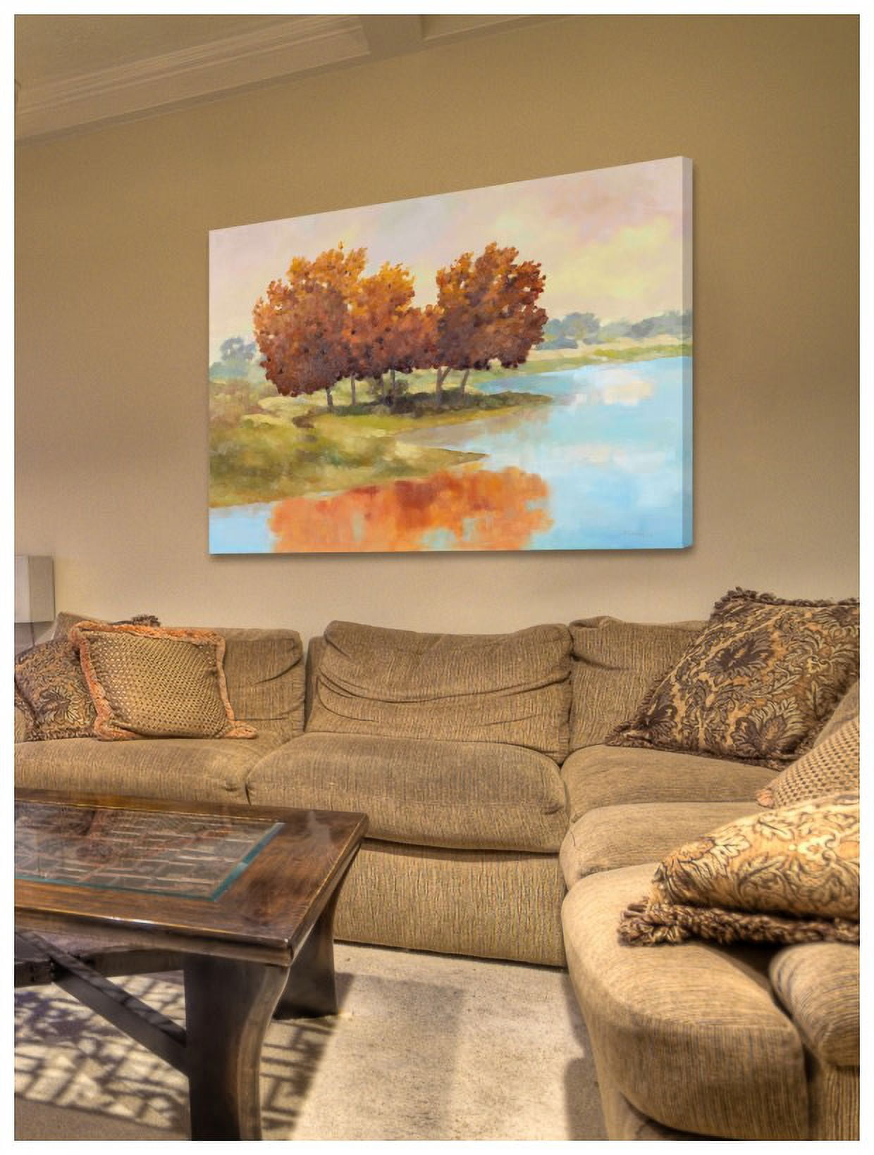 Marmont Hill "Lyndhurst Water II" by Graham Reynolds Painting Print on Canvas