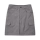 thumbnail image 1 of ICHUANYI Clearance Women's Fashion Casual Solid Color High Waist Cargo Pants A-Line Loose Wide Leg Pocket Short Pants(Gray, S) ICHUANYI WER2023081114153, 1 of 6