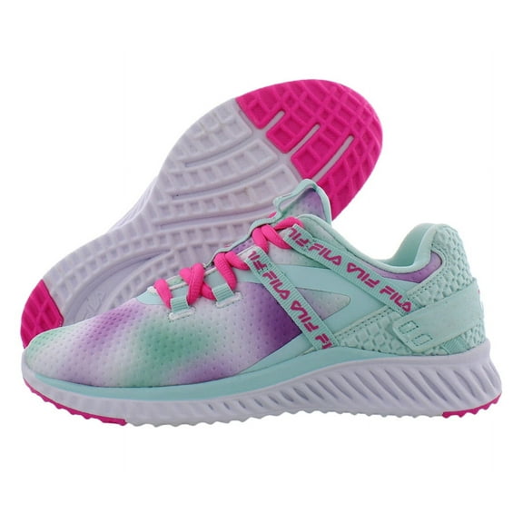 Fila Turbosector Girls Shoes Size 4.5, Color: Teal/Purple