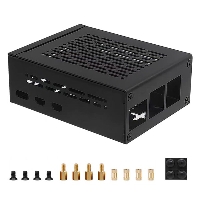 Para Carcasa para 5 (P579-V3) Compatible con PCIe M.2 NVMe SSD Shield Top X1001 / X1003 / X1000 / X1015 y Enfriador Activo